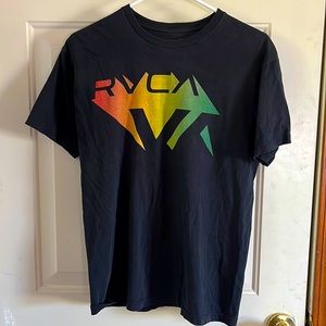 RVCA Rainbow Logo T shirt M